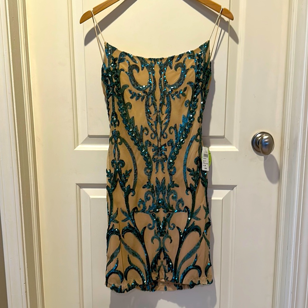 NWT Windsor Sequin dress